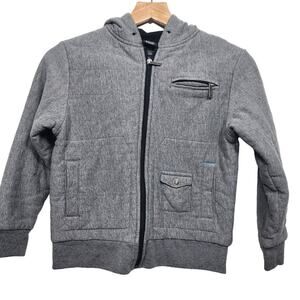 Shaun White Grey Full Zip Grey Hoodie Jacket Size Small